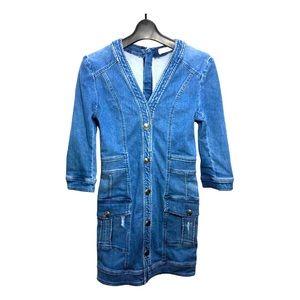 Authentic Pierre Balmain denim dress